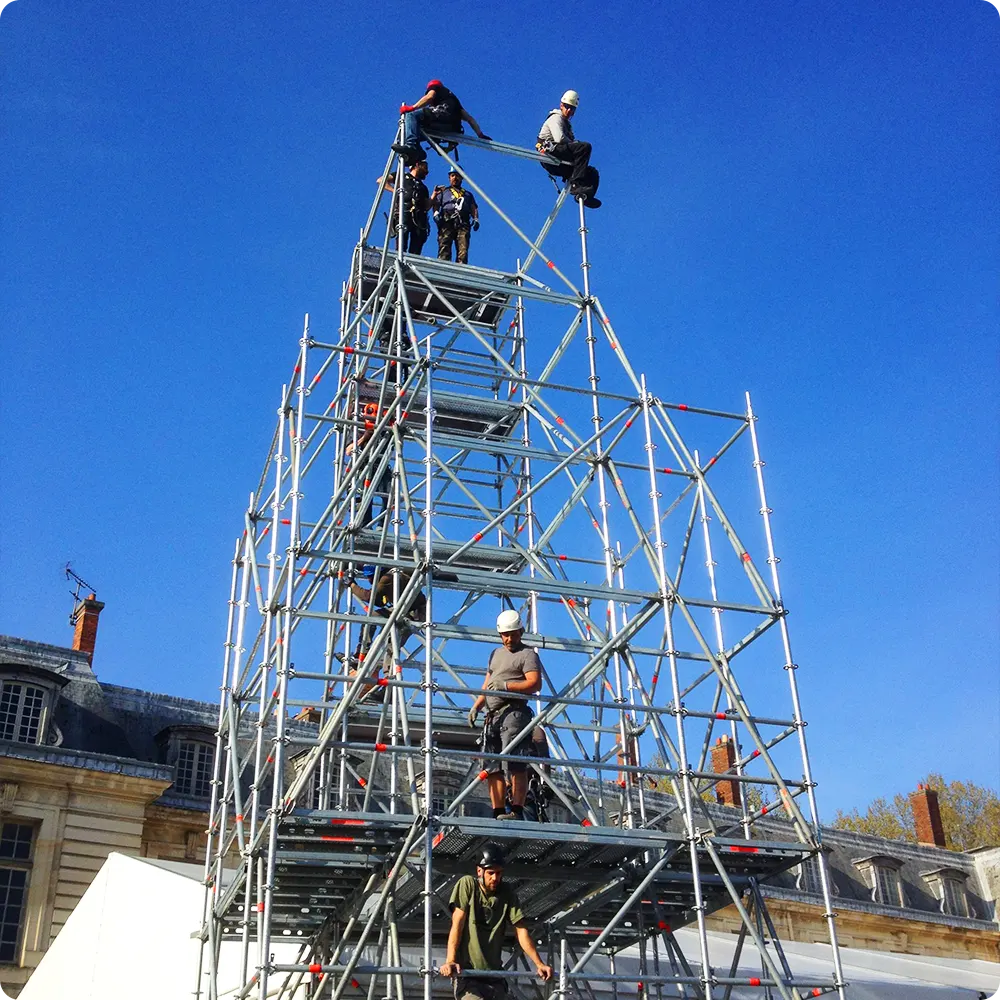 Echafaudage scénique - prestation