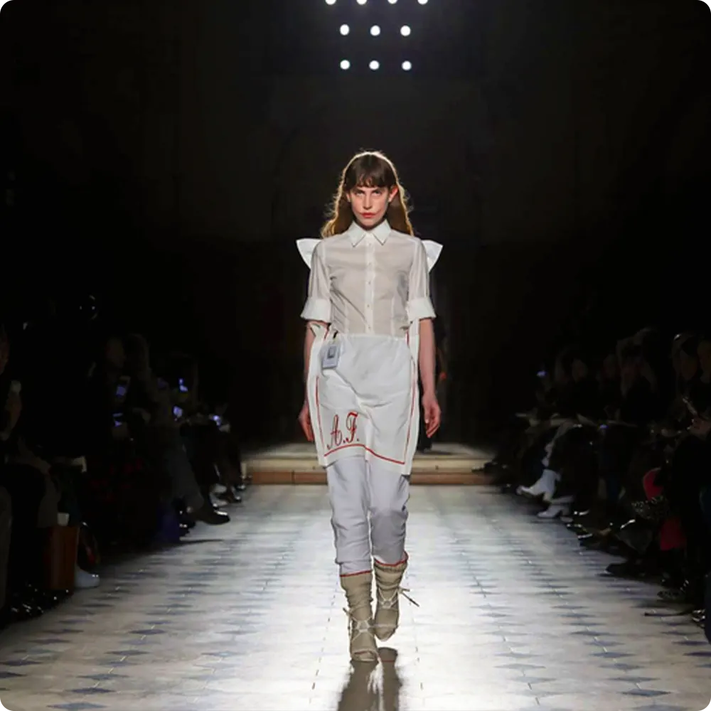 éclairage de défilé de mode - AF + VANDEVORST Couture