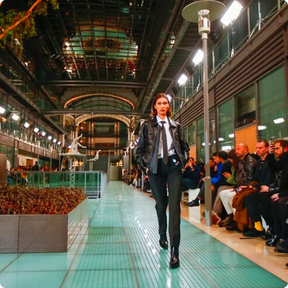 éclairage de défilé de mode - Alyx- Menswear FW20 Paris