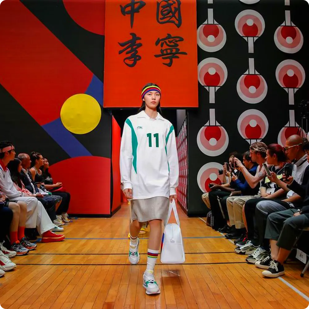 éclairage de défilé de mode - Li Ning 1