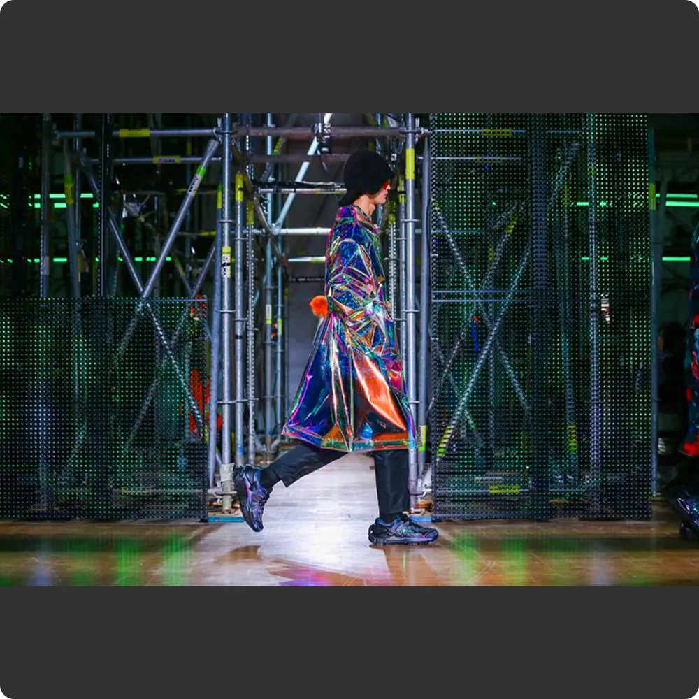 éclairage de défilé de mode - Li-Ning Menswear FW20 Paris