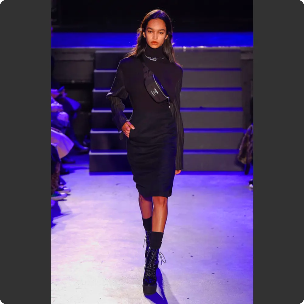 éclairage de défilé de mode - MashaMa FW18