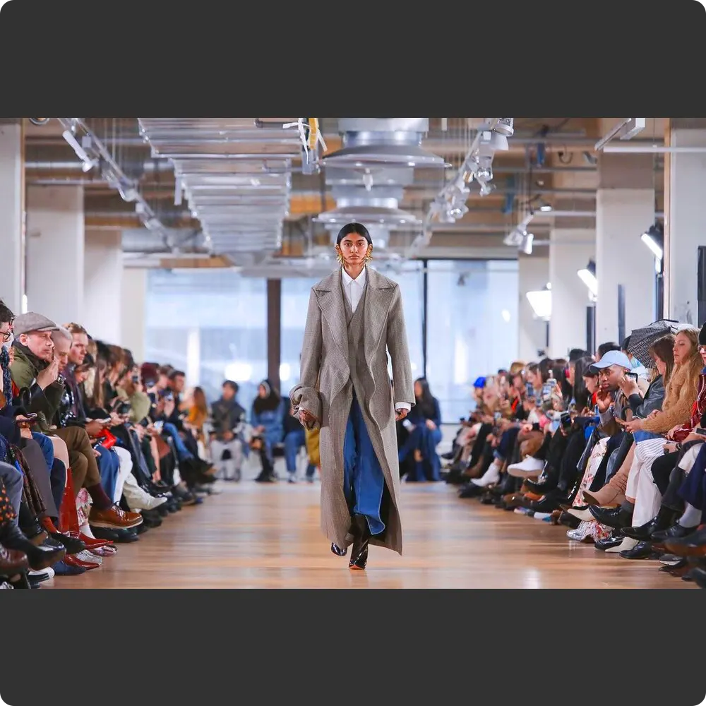 éclairage de défilé de mode -Y Project RTW FW20 Paris